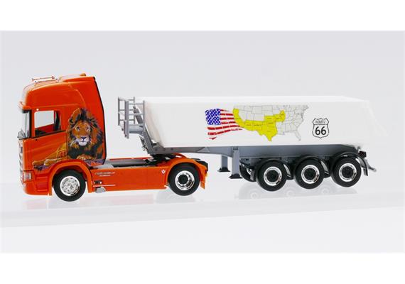 Herpa 940641 Scania CR 20 HD Kipp-Sattelzug "Angelo Raetzo"(CH) | Bild 3