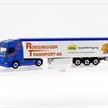 Herpa 952385 Scania CR Highline Schubboden-Sattelzug "Rüegsegger Transport AG" CH - H0 | Bild 1