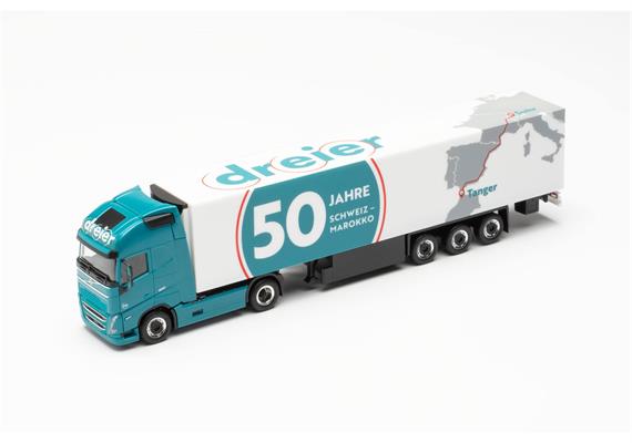 Herpa 955096 Volvo FH GI. XI Kühlkoffer-Sattelzug - H0 (1:87) | Bild 3