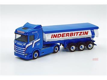 Herpa 956208 Scania CS20 ND Kipp-Sattelzug "Inderbitzin" (CH) - H0 (1:87)