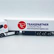 Herpa 957069 LKW DAF XG+Kühlkoffer-Sattelzug Transpartner Logistics - H0 (1:87) | Bild 1