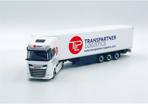 Herpa 957069 LKW DAF XG+Kühlkoffer-Sattelzug Transpartner Logistics - H0 (1:87) | Bild 2