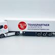 Herpa 957069 LKW DAF XG+Kühlkoffer-Sattelzug Transpartner Logistics - H0 (1:87) | Bild 1