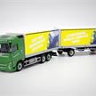 Herpa 957212 Volvo FH GL Planen-Hängerzug "Traveco/Elmer Citro" - H0 (1:87) | Bild 2