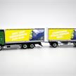 Herpa 957212 Volvo FH GL Planen-Hängerzug "Traveco/Elmer Citro" - H0 (1:87) | Bild 1
