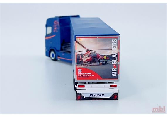 Herpa 957229 Scania CS20 HD Schubboden-Sattelzug "Rüegsegger/Air Glacier" (CH) - H0 (1:87) | Bild 3