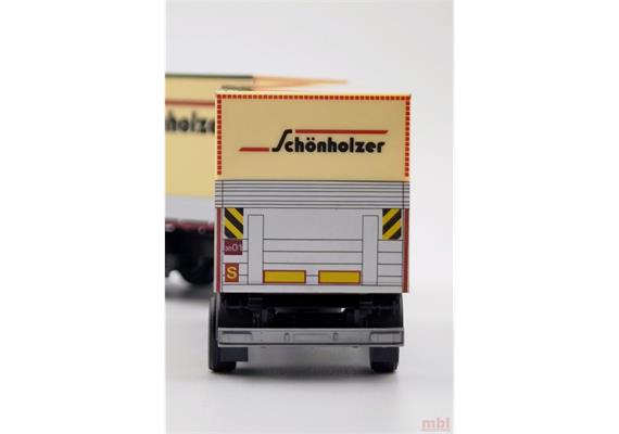 Herpa 962223 MAN TGX GX Koffer-Hängerzug "Schönholzer" - H0 (1:87) | Bild 4