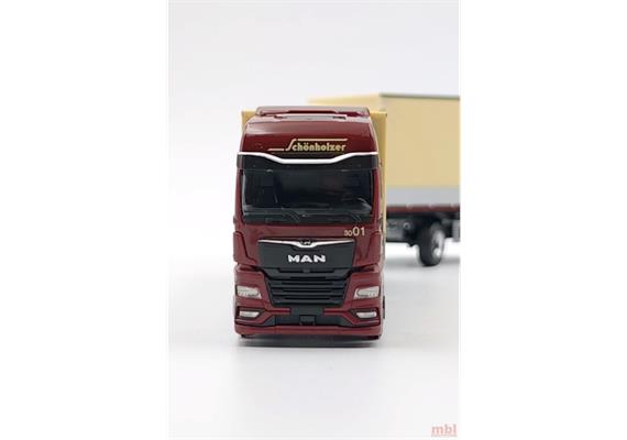 Herpa 962223 MAN TGX GX Koffer-Hängerzug "Schönholzer" - H0 (1:87) | Bild 3