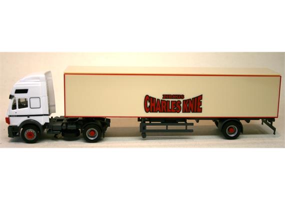 Herpa Mercedes-Benz SK 94 Koffer-Sattelzug "Zirkus Charles Knie"