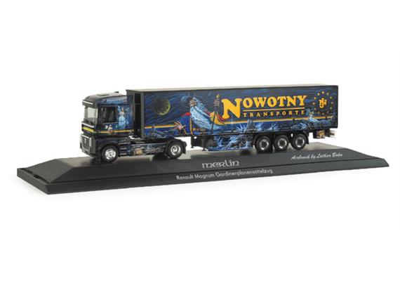 Herpa Renault Mag. GaPlz. Nowothny Transporte "Merlin"