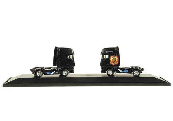 Herpa Zugmaschinen-Set "Transmess" - Airbrush Design W. Rosner | Bild 2