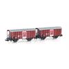 Hobbytrain H24257 SBB 2 gedeckte Güterwagen K3 Zirkus Knie - N (1:160)