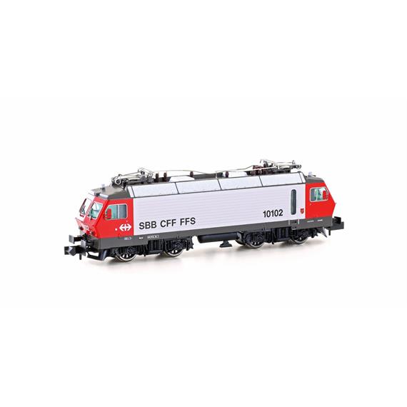 Hobbytrain H28404 SBB E-Lok Re 4/4 10102 hellgrau, Ep. IV - N (1:160)