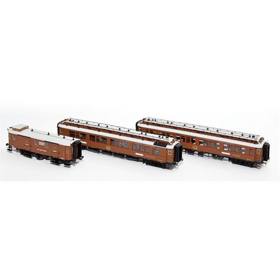 Hobbytrain H44017 CIWL Wien-Nizza-Cannes Express Set, 3-teilig, AC 3L - H0 (1:87)