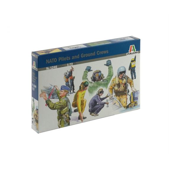 Italeri 1246 NATO Piloten und Bodenpersonal - Massstab 1:72