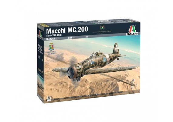 Italeri 2767 Macchi MC. 200 Series XXI-XXIII - Massstab 1:48 | Bild 1