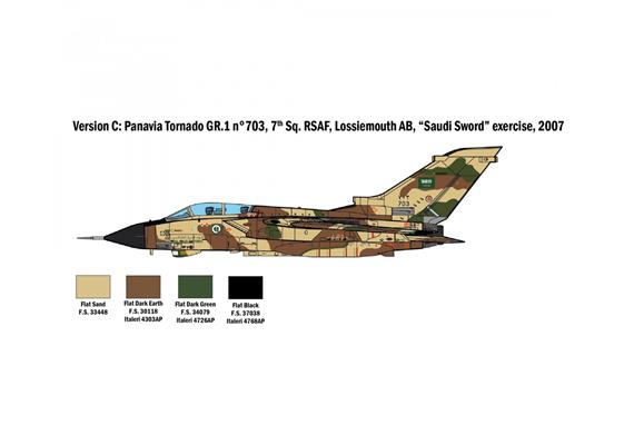 Italeri 2783 Tornado GR.1/IDS - Gulf War - Massstab 1:48 | Bild 6