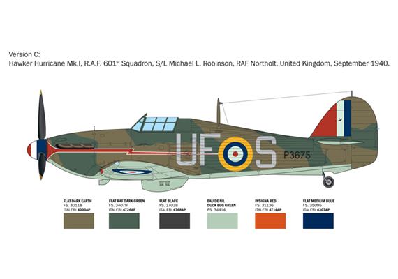 Italeri 2838 Hurricane Mk 1 Aces - Massstab 1:48 | Bild 5