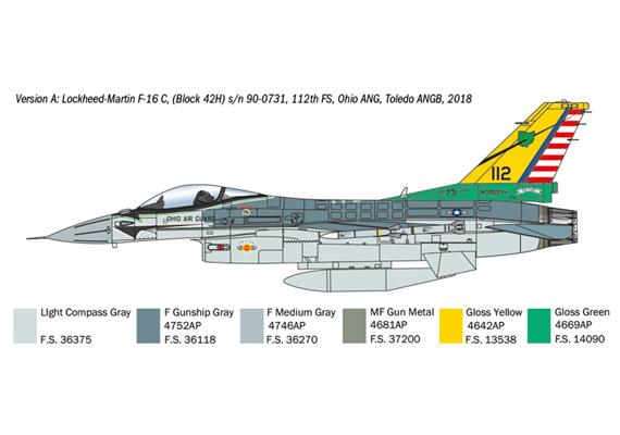 Italeri 35105 F-16C Fighting Falcon War Thunderr - Massstab 1:48 | Bild 3