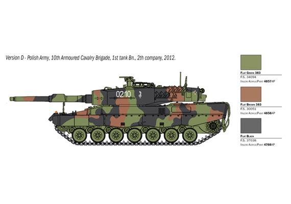 Italeri 35106 Leopard 2 A4 War Thunder - Massstab 1:35 | Bild 6