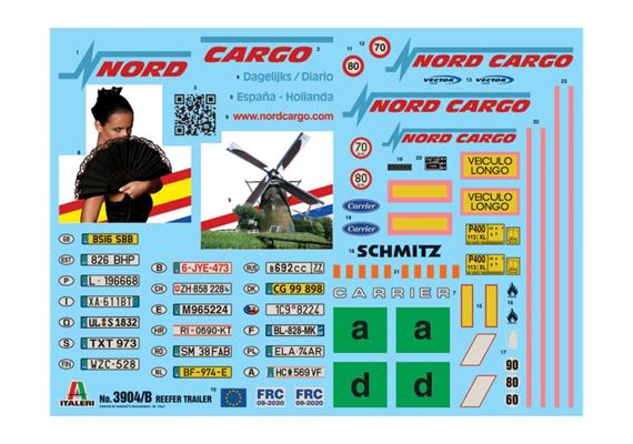 Italeri 3904 Reefer Trailer - Massstab 1:24 | Bild 4