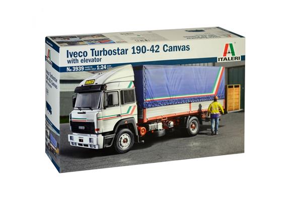Italeri 3939 IVECO Turbostar 190.42 Canvas Truck - Massstab 1:24 | Bild 1