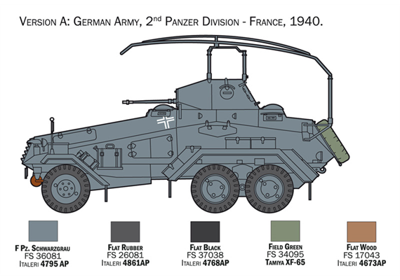Italeri 6433 Dt. Sd.Kfz. 232 6 Rad - Massstab 1:35 | Bild 4