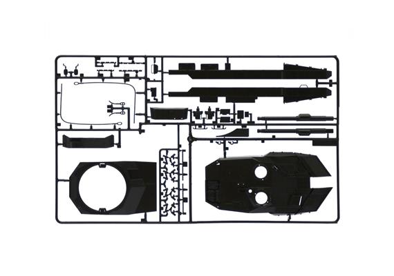 Italeri 6567 Leopard 2A6 - Massstab 1:35 | Bild 5