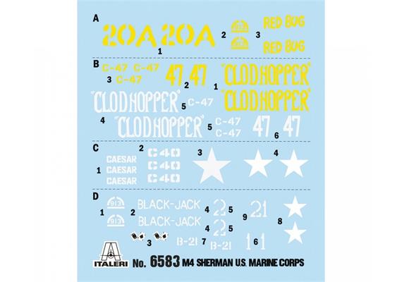 Italeri 6583 M4A2 U.S. Panzer Marine Corps - Massstab 1:35 | Bild 4