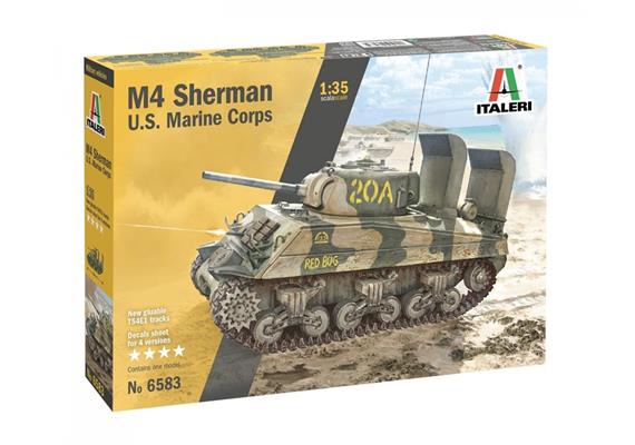 Italeri 6583 M4A2 U.S. Panzer Marine Corps - Massstab 1:35 | Bild 1