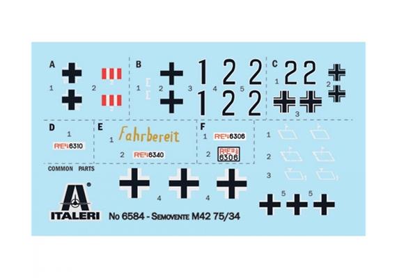 Italeri 6584 Semovente M42 da 75/34 - Massstab 1:35 | Bild 3