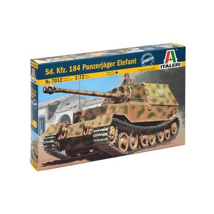 Italeri 7012 Sd. Kfz. 184 Panzerjäger Elefant - Massstab 1:72