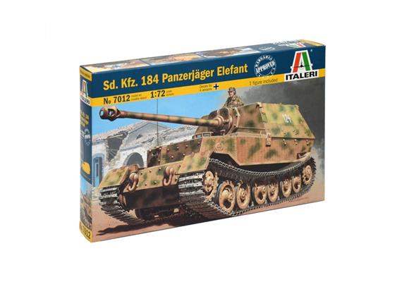 Italeri 7012 Sd. Kfz. 184 Panzerjäger Elefant - Massstab 1:72 | Bild 1