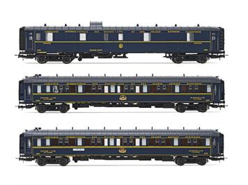 Jouef 4162 CIWL 3 Wagen Train Bleu Set 1 fourgon+2xLx Ep.III - H0 (1:87)