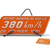 Jouef HJ2412 TGV Triebzug Sud-Est 4teilig SNCF "Record Mondial de Vitesse", DC, H0 (1:87) | Bild 4