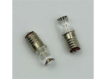 Kahlert 53529 LED Schraubbirne E5.5, 3-4,5V, warm-weiss, 10-18 mA, 2 Stück