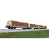 Kato 10-1891 RhB Rungenwagen R-w Holztransport - N (1:160)