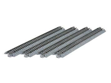 Kato 20-020 Gleis gerade 124 mm, 4 Stück - N (1:160)