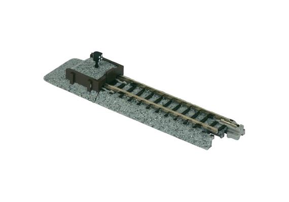 Kato 20-047 Prellbock Holz mit Gleis gerade 62 mm, 2 Stück - N (1:160)