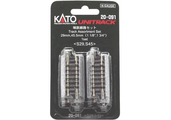 Kato 20-091 Ausgleichsgleis Set A, 10-teilig - N (1:160) | Bild 2