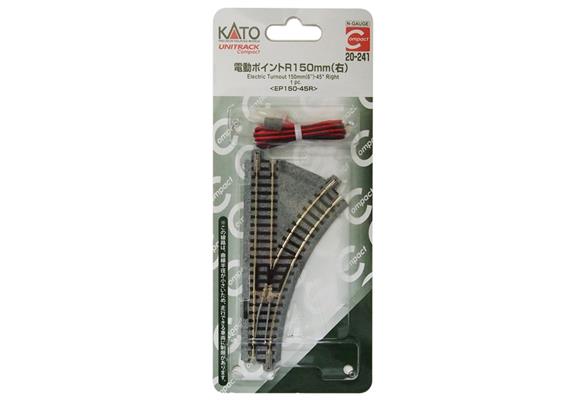 Kato 20-241 Elektrische Weiche R150-45° rechts - N (1:160) | Bild 2