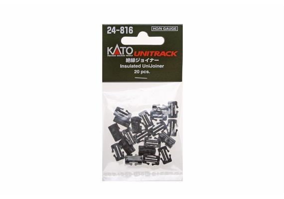 Kato 24-816 Isolierverbinder (UniJoiner), 20 Stück - N 1:160 | Bild 2