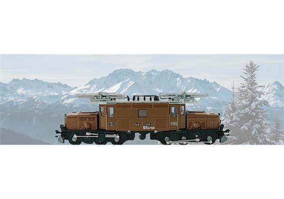 Kato 3103-1 RhB Ge 6/6I 414 "Krokodil" DC analog - N (1:150) | Bild 5