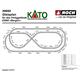 Kato 79840 Gleispaket zum Fertiggelände Bergün - N (1:160)