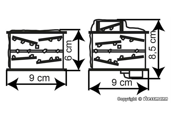 Kibri 37030 Ländliche Häuser Sertig, 2 Stück - N (1:160) | Bild 5