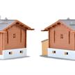 Kibri 37030 Ländliche Häuser Sertig, 2 Stück - N (1:160) | Bild 4