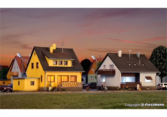 Kibri 37041 Einfamilienhaus Amselweg, 2 Stück - N (1:160) | Bild 2