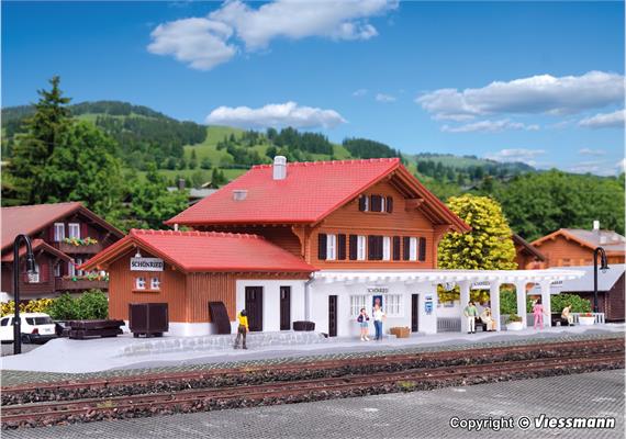 Kibri 37410 Bahnhof "Schönried" - N (1:160) | Bild 4