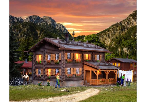 Kibri 38004 Haus Sonnenhalde inkl. Hausbeleuchtungs- Startset - H0 (1:87) | Bild 1