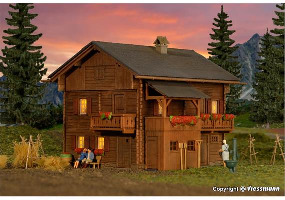 Kibri 38019 Haus Gletscherblick in Hinterbichl - H0 (1:87) | Bild 2